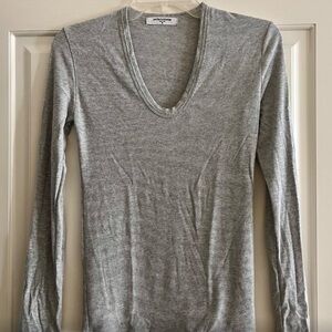 The perfect white tee brand robyn long sleeve